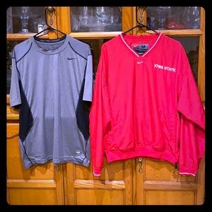 Nike Iowa state cyclones + pro combat athletic tee